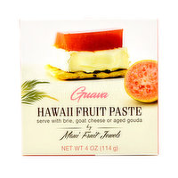Maui Fruit Jewels  Hawaii Fruit Paste Guava, 4 Ounce