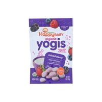 HappyBaby Organics Yogurt & Fruit Snacks, Mixed Berry, 1 Ounce