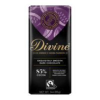 Divine Dark Chocolate 85%, 3 Ounce