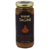 Mina Cooking Sauce, Tagine Lamb or Beef, 12 Ounce