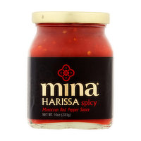 Mina Harissa Spicy Moroccan Red Pepper Sauce, 10 Ounce