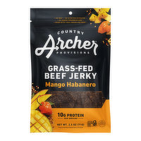 Country Archer Beef Jerky, Mango Habanero, 2.5 Ounce