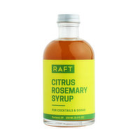 Raft Citrus Rosemary Syrup, 250 Millilitre