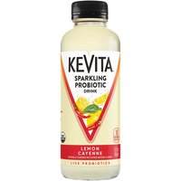 Kevita Sparkling Drink, Lemon Cayenne, 15.2 Ounce