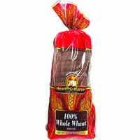 Hearth & Harvest 100% Whole Wheat Bread, 22 Ounce