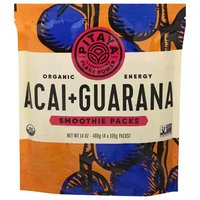 Pitaya  Organic Smoothie Packs, Acai, Guarana, 14 Ounce