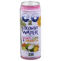 C2O Ginger Lime & Turmeric Coconut Water, 17.5 Ounce