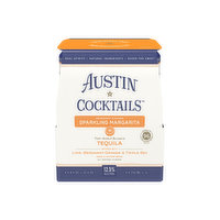 Austin Cocktails Sparkling Bergamot Orange Margarita (4-pack), 1000 Millilitre