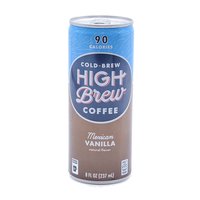 High Brew Mexican Vanilla, 8 Ounce