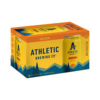 Athletic Upside Dawn Golden Ale Non-Alcoholic (6-pack), 72 Ounce