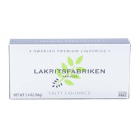 Lakritsfabriken Salty Licorice, 1.4 Ounce