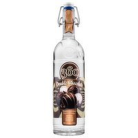 360 Double Chocolate Flavored Vodka, 750 Millilitre