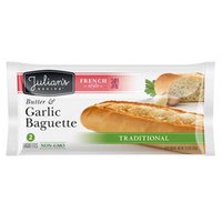 Julian's Traditional Garlic Baguette, 12.35 Ounce