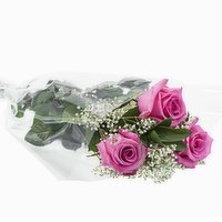 4 Rose Arrangement Bouquet, 5-Stem, 50cm, 1 Each