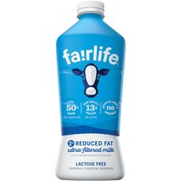 Fairlife 2% Lactose Free Reduced Fat Milk, 52 Ounce