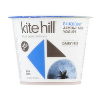 Kite Hill Blueberry Almond Milk Yogurt, 5.3 Ounce
