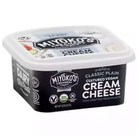 Miyoko's Cultured Vegan Cream Cheese, Classic Plain, 8 Ounce