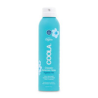 Coola Classic Body Organic Sunscreen Spray SPF 50 - Fragrance Free, 6 Ounce