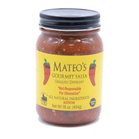 Mateos Gourmet Salsa, Medium, 16 Ounce