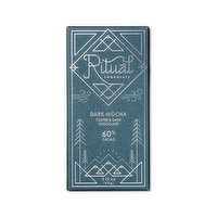 Ritual Dark Mocha Chocolate 60%, 2.12 Ounce