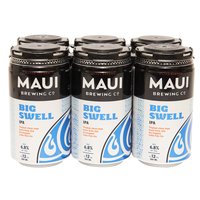 Maui Brew Big Swell IPA, Cans (Pack of 6), 72 Ounce