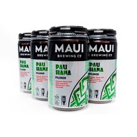 Maui Brew Pau Hana Pilsner, Cans (Pack of 6), 72 Ounce