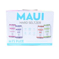 Maui Brew Hard Seltzer, Mix Pack, Cans (Pack of 12), 144 Ounce
