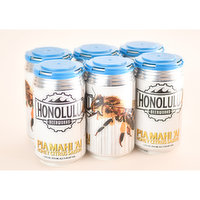 Honolulu Beerworks Seasonal Brew, Cans (Pack of 6), 72 Ounce