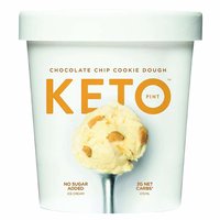 Keto Ice Cream, Chocolate Chip Cookie Dough, 16 Ounce