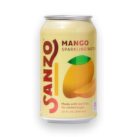 Sanzo Mango Sparkling Water (Single), 12 Ounce