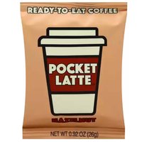 Pocket Latte Coffee Bar Hazelnut, 0.92 Ounce