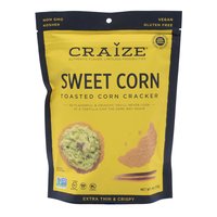 Craize Toasted Crisps, Sweet Corn, 4 Ounce