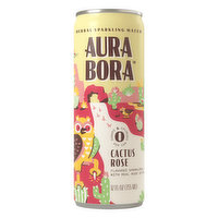 Aura Bora Sparkling Water Cactus Rose, 12 Ounce