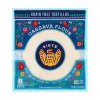 Siete Cassava Flour Grain Free Tortillas, 8 count, 7 Ounce