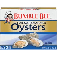 Bumble Bee Hardwood Smoked Oysters, 3.75 Ounce