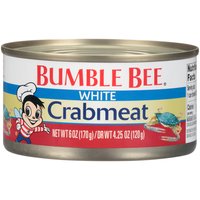 Bumble Bee White Crabmeat, 6 Ounce