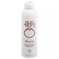 Sun Bum Mineral Spray Spf 30, 6 Ounce