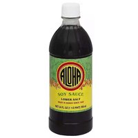 Aloha Soy Sauce, Low Salt, 24 Ounce