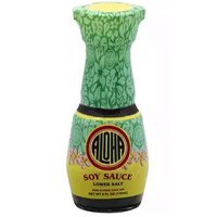 Aloha Soy Sauce, Lower Salt, 6 Ounce