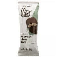 Theo Coconut Dk Chocolate Bite, 1.3 Ounce