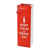 Keep Calm Wine Bag, 1 Each