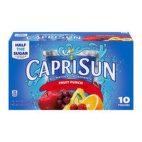 Capri Sun Fruit Punch (Pack of 10), 60 Ounce