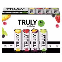 Truly Lemonade Seltzer, Variety Pack, Cans (Pack of 12), 144 Ounce