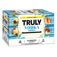 Truly Vodka Seltzer Twist of Flavor Mix (8-pack), 96 Ounce