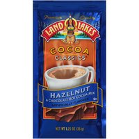 Land O Lakes Cocoa Classics Mix, Hazelnut & Chocolate, 1.25 Ounce