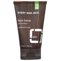 Every Man Jack Face Lotion & Post Shave, Fragrance Free, 4.2 Ounce