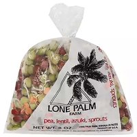 Lone Palm Pea, Lentil, Azuki, Sprouts, 8 Ounce