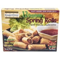 Shanghai Kitchen Vegetable Spring Rolls, 9.7 Ounce