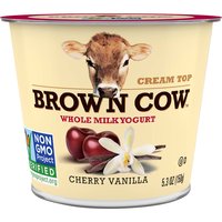 Brown Cow Yogurt, Cherry Vanilla, 5.3 Ounce