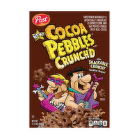 Cocoa Pebbles Crunch'd Cereal, 11.5 Ounce